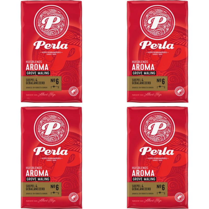 Perla Huisblends Aroma grove maling 4-pack