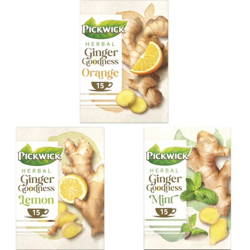 Pickwick Ginger Goodness proefpakket