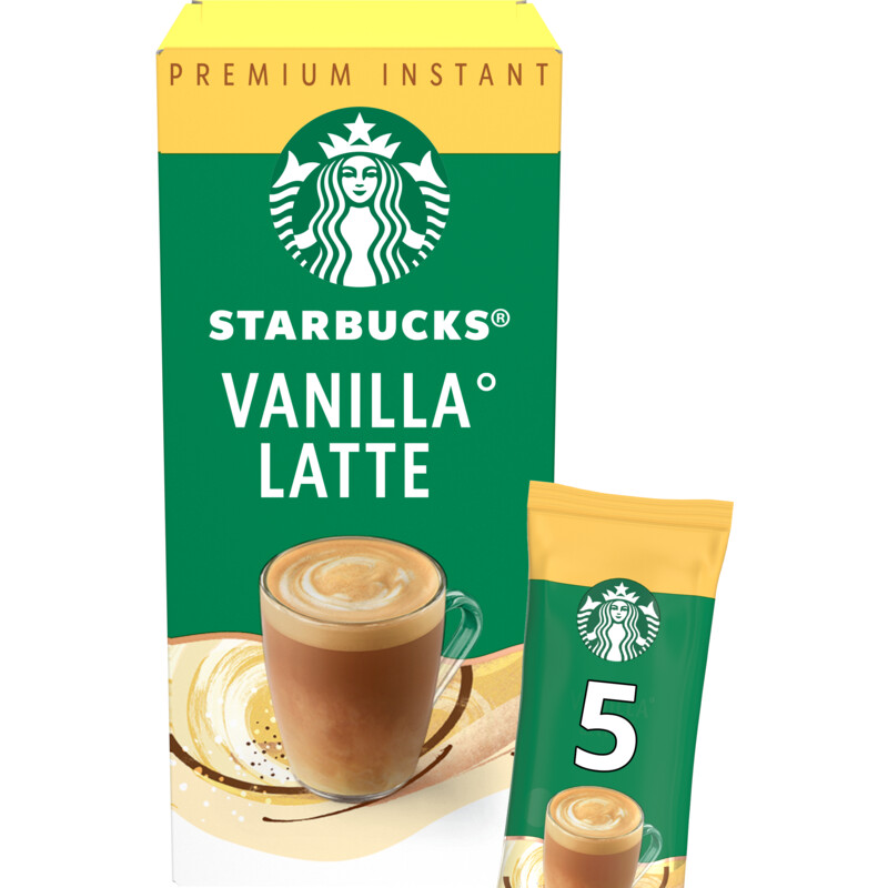 Starbucks Vanilla latte instant sticks