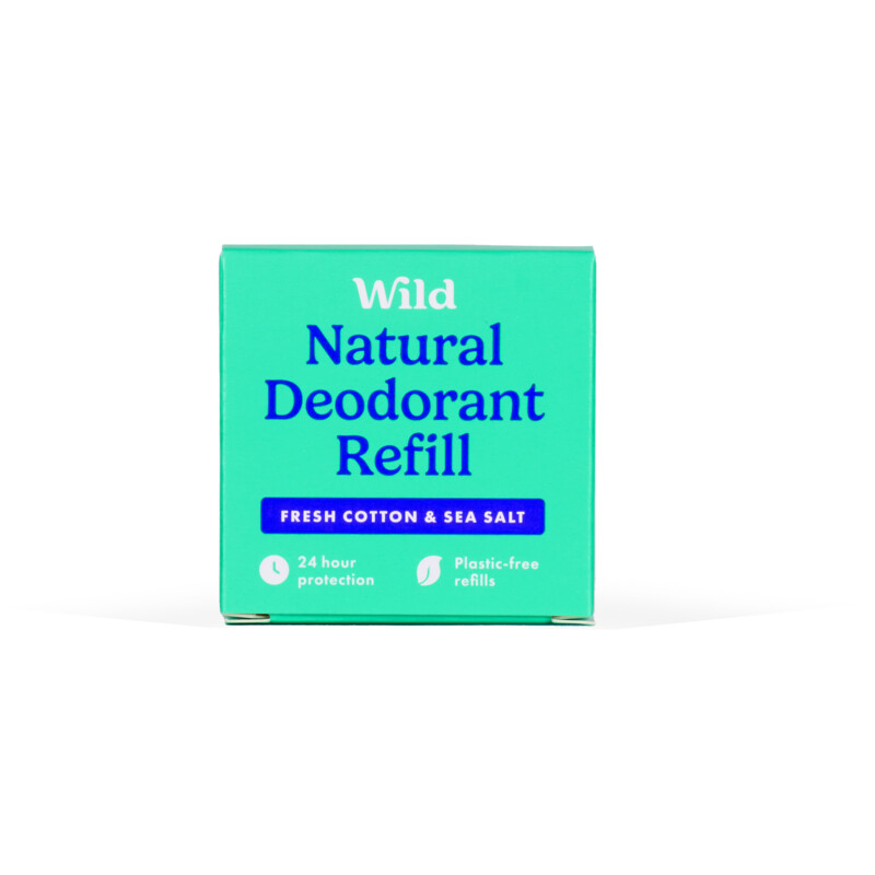 Wild Deodorant fresh cotton & sea salt refill