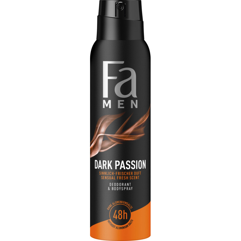 Fa Men dark passion deodorant spray