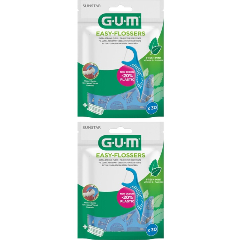 GUM Easyflossers 3-pack