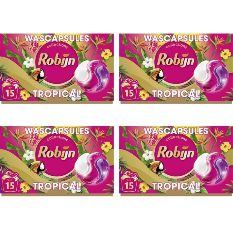 Robijn Tropical Capsules 4-pack