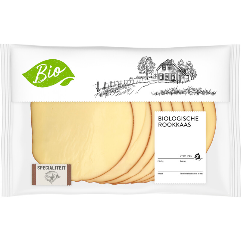 AH Biologisch Rookkaas 45+ plakken