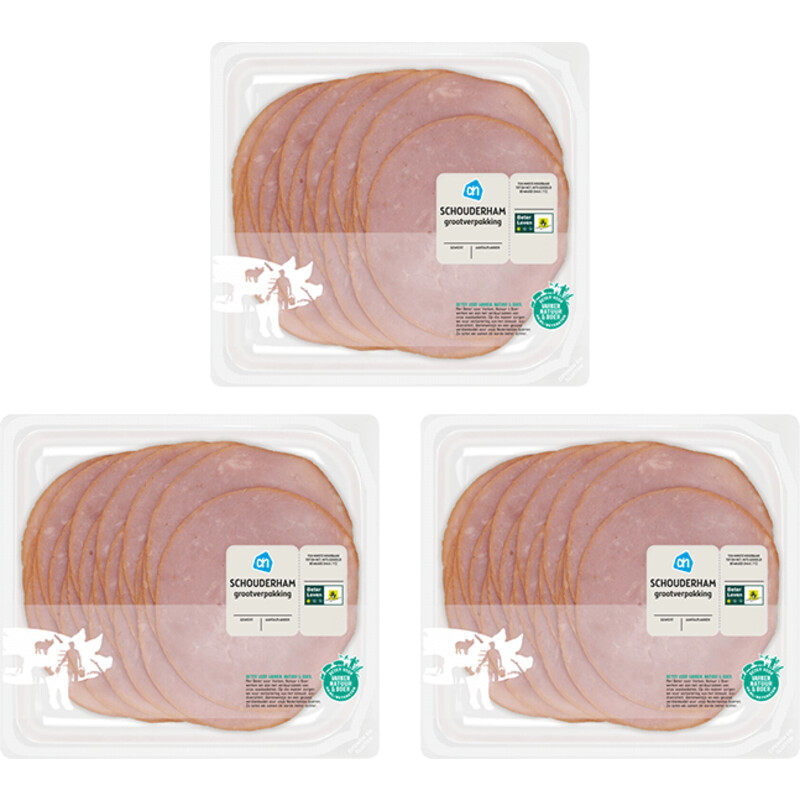 AH Schouderham 3-pack
