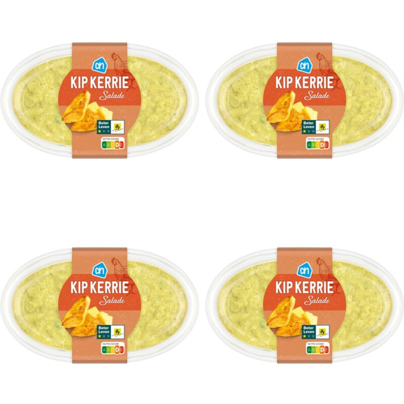 AH Kip kerrie salade 4-pack