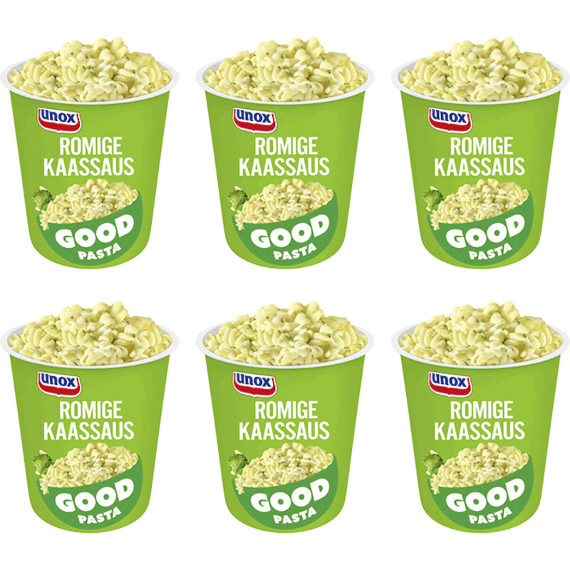 Unox Good pasta romige kaassaus 6-pack