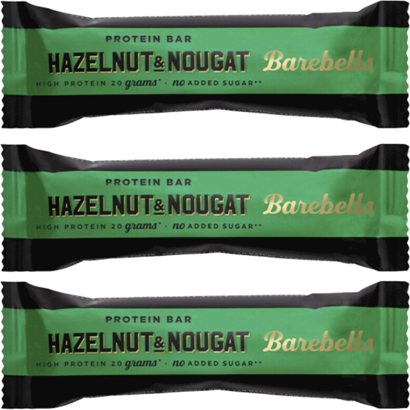 Barebells Hazelnut & Nougat 3-pack