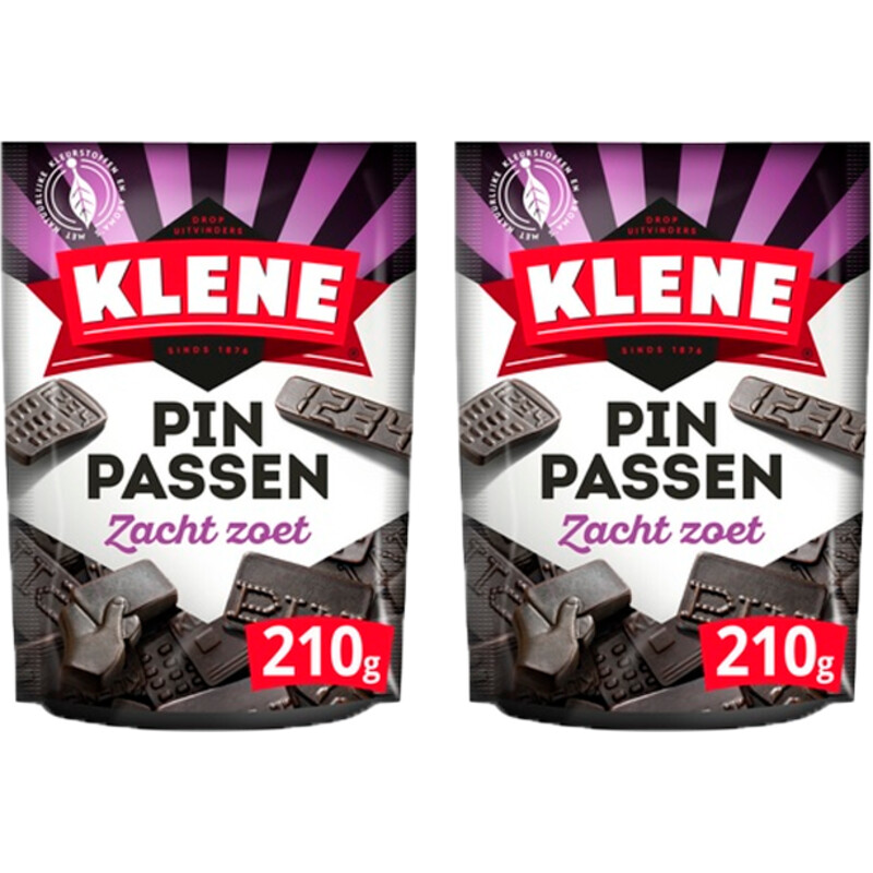 Klene Pinpassen Zacht Zoet 2-pack