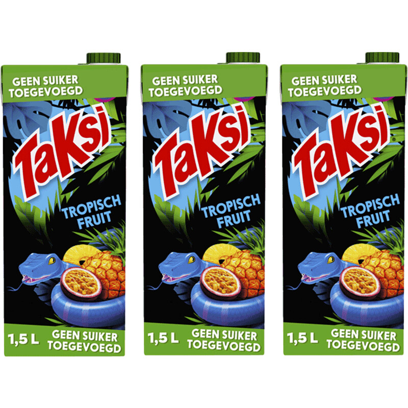 Taksi GST Tropisch Fruit 3-pack