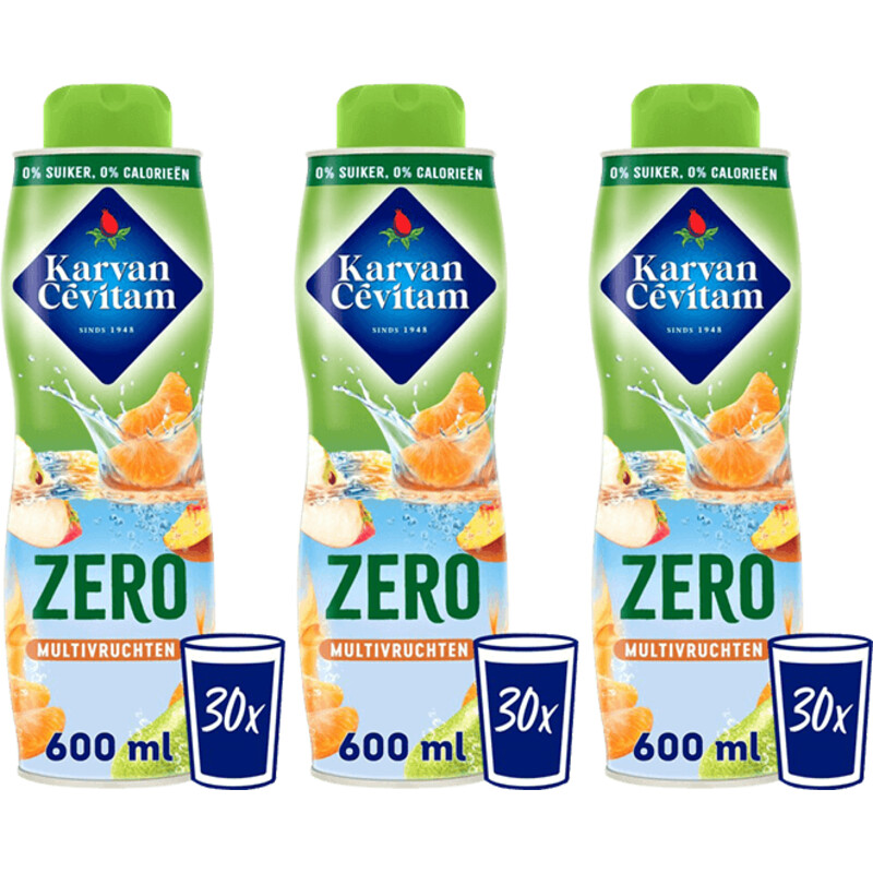 Karvan Cévitam Zero multivruchten 3-pack