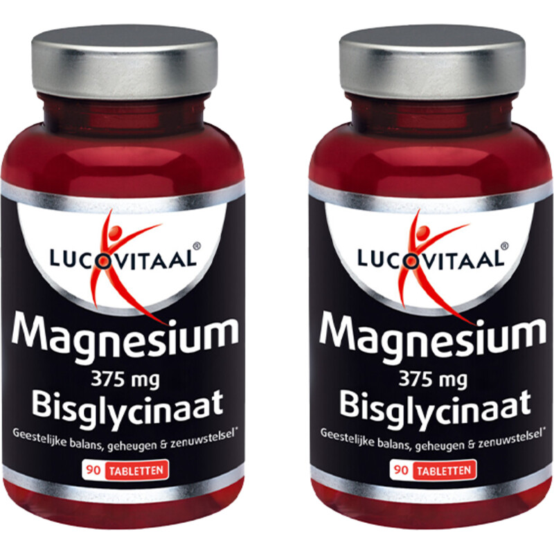 Lucovitaal Magnesium bisglycinaat 2-pack