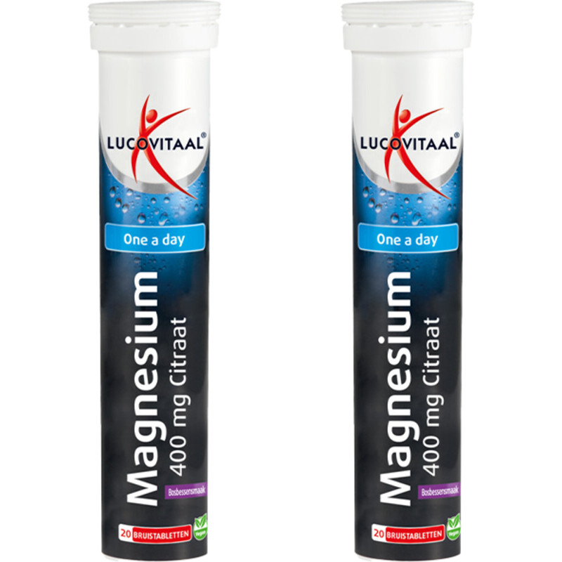 Lucovitaal Magnesium citraat tabletten 2-pack