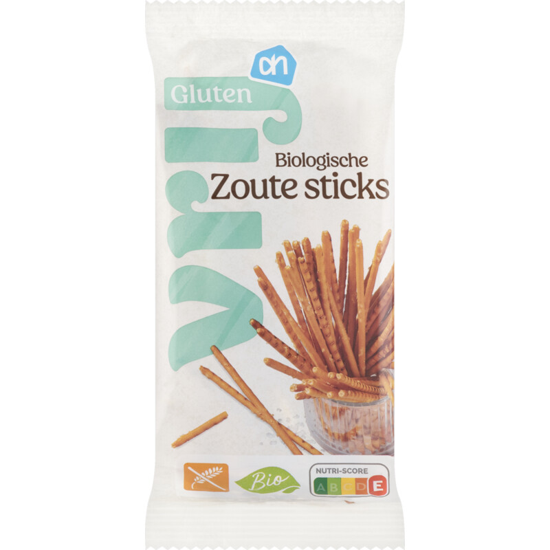 AH Glutenvrij Biologische zoute sticks
