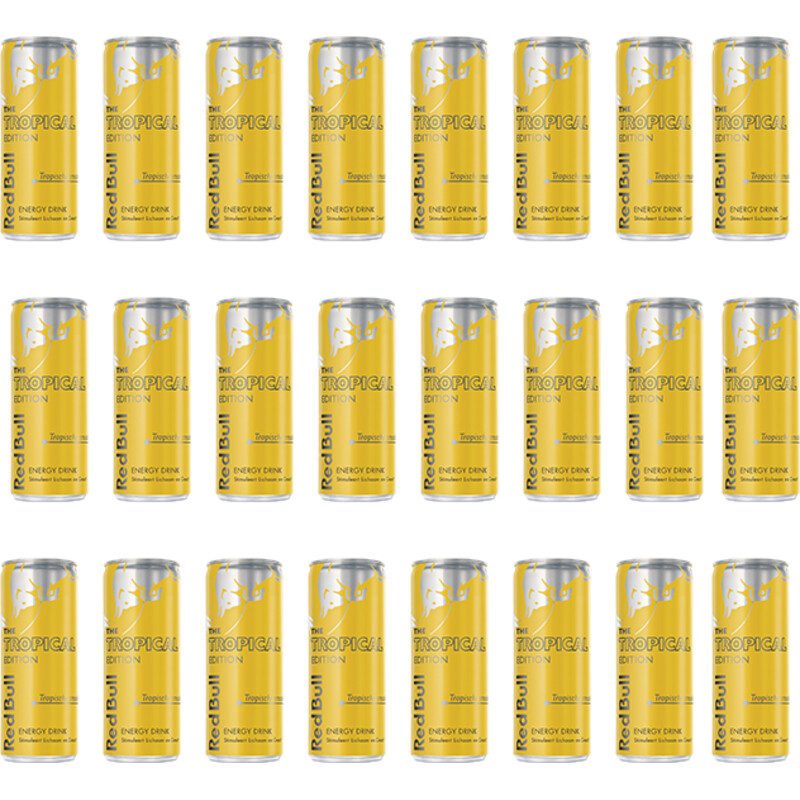 Red Bull Energy drink tropisch fruit 2x 12-pack