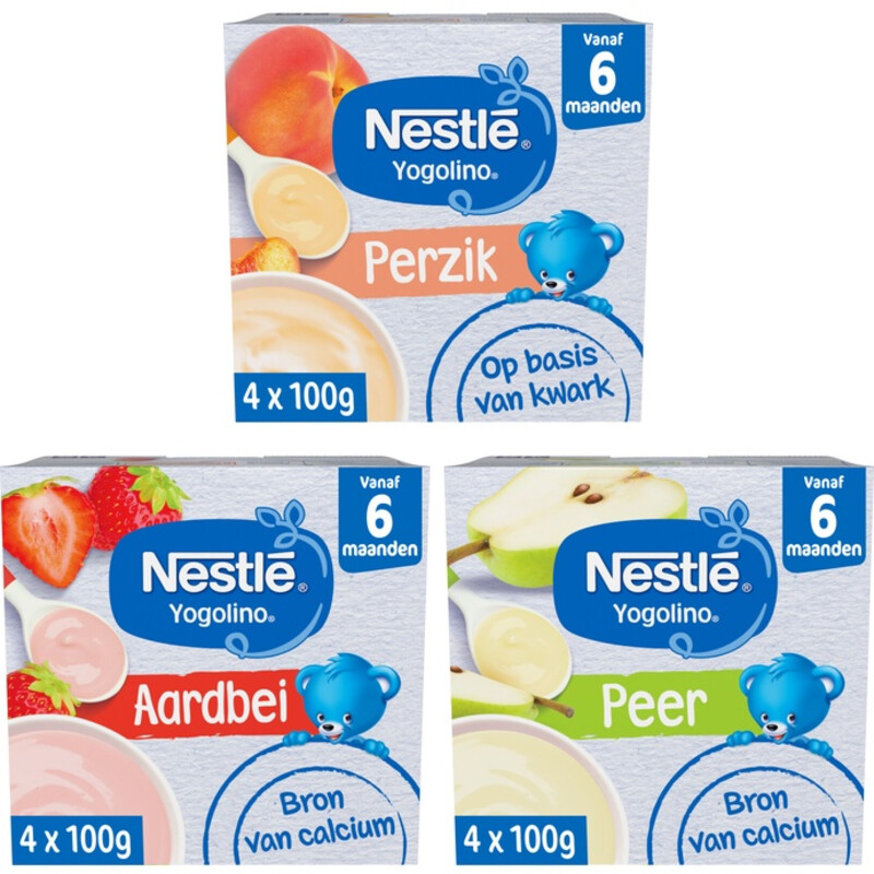 Nestlé baby yogolino toetjes pakket 6+