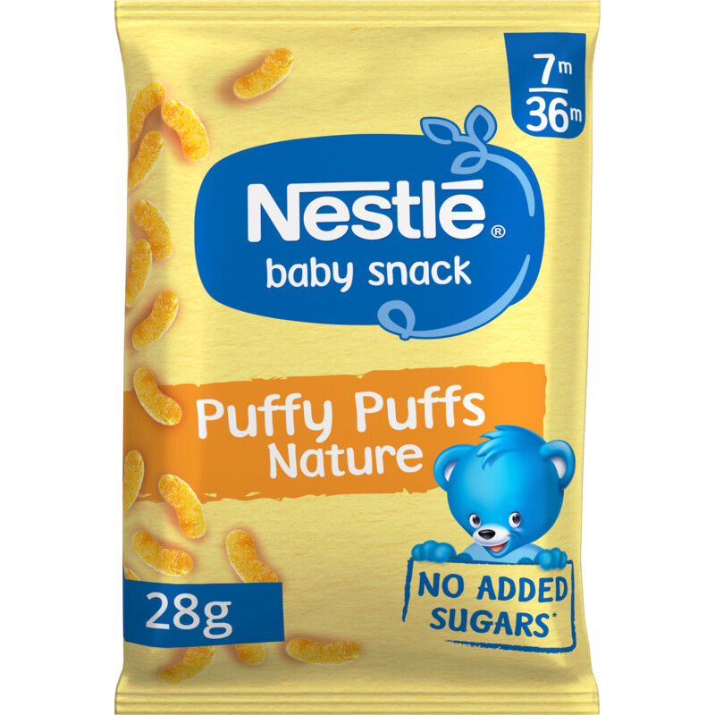 Nestlé Baby snack puffy puffs naturel 7m+