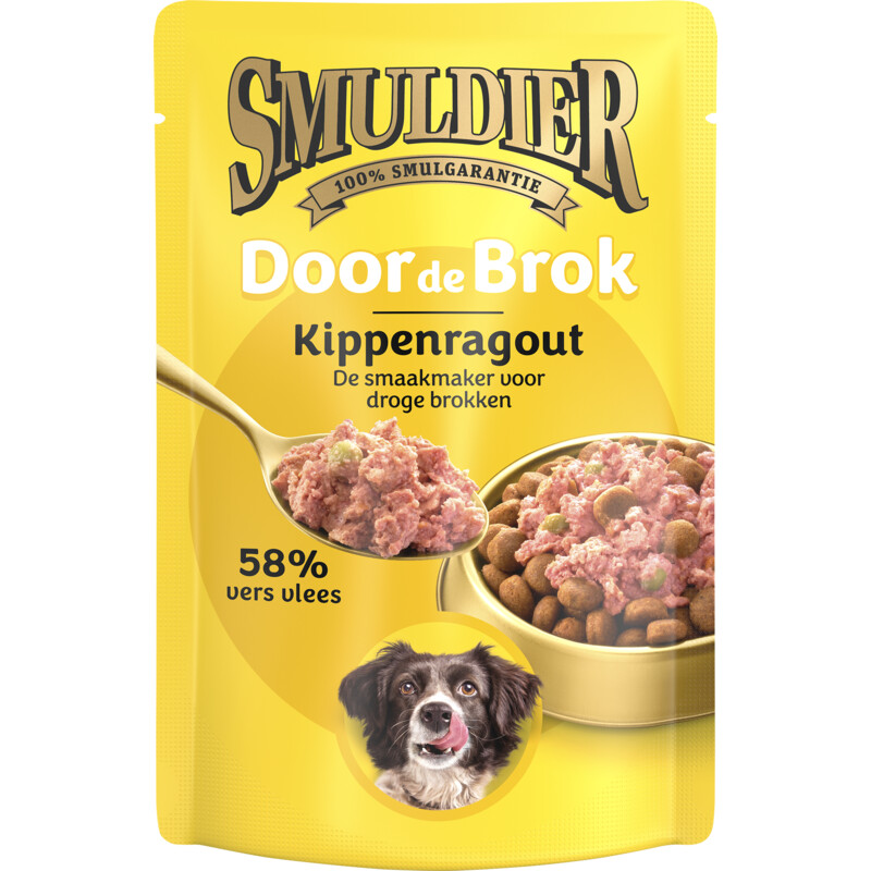 Smuldier Door de brok kippenragout