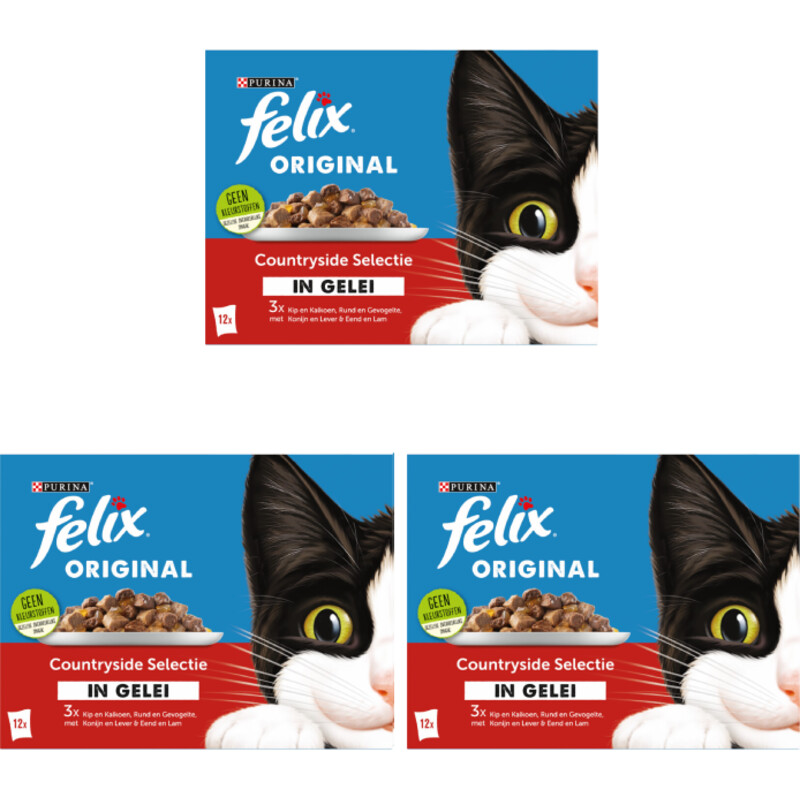Felix Original countryside gelei 3-pack