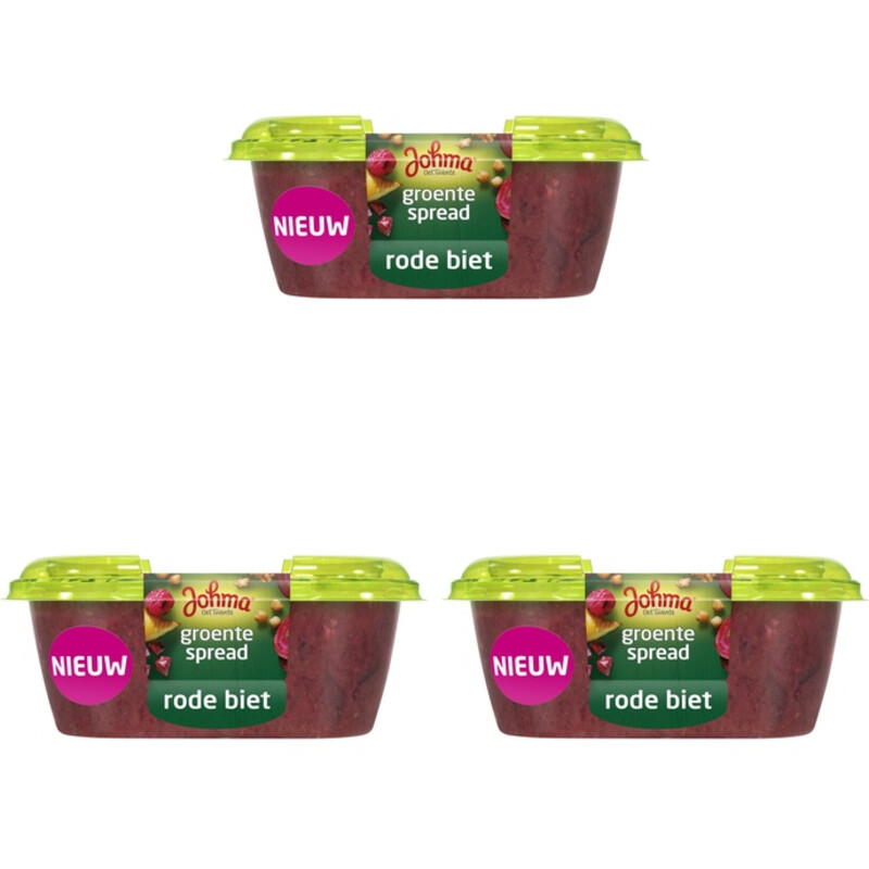 Johma Groentespread rode biet 2-pack