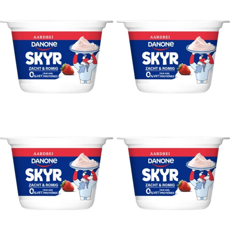 Danone Skyr Aardbei 4-pack
