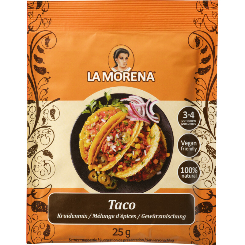 La Morena Taco kruidenmix