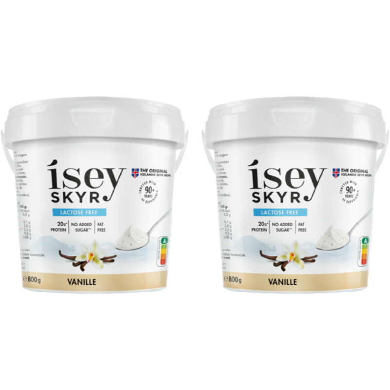 Isey Skyr vanille 2-pack