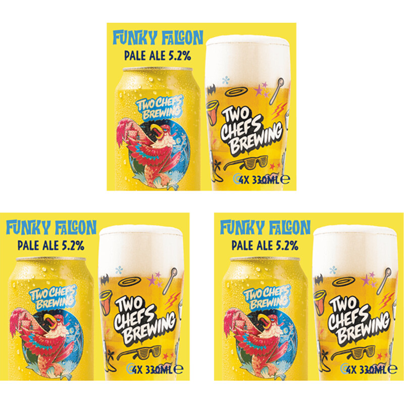Two Chefs Brewing Funky falcon 12-pack