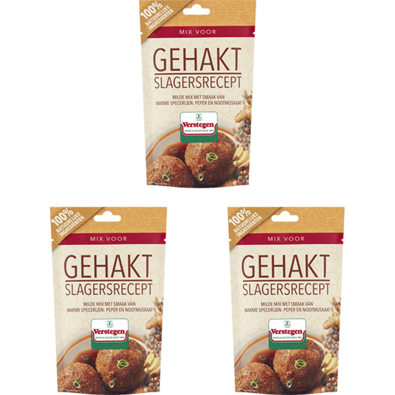 Verstegen Gehaktmix slagersrecept 3-pack