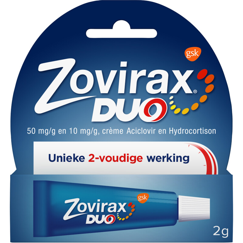 Zovirax Duo koortslip crème