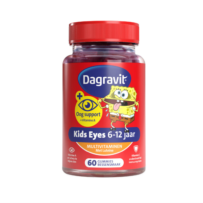 Dagravit Kids eyes 6-12 jaar multivitaminen