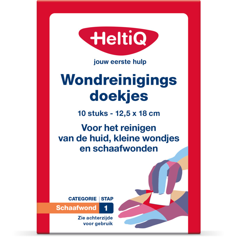 HeltiQ Wondreinigingsdoekjes