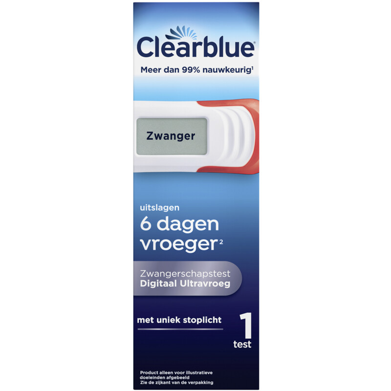 Clearblue Zwangerschapstest digitaal ultravroeg