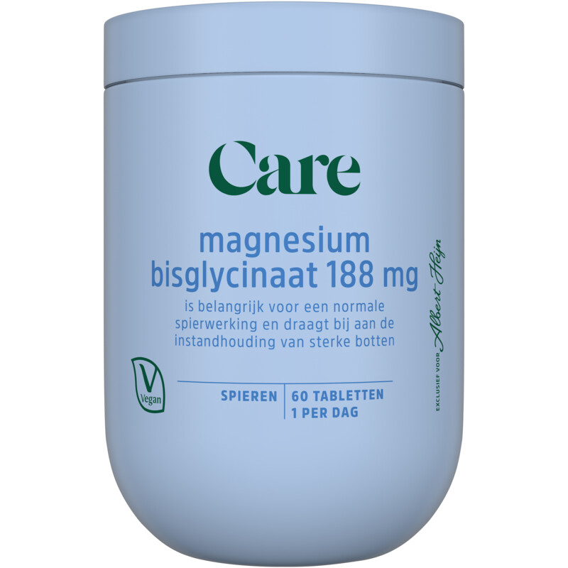 Care Magnesium bisglycinaat 188mg