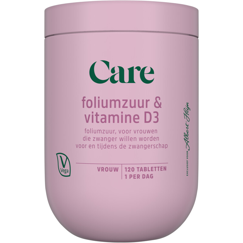 Care Foliumzuur & vitamine D3