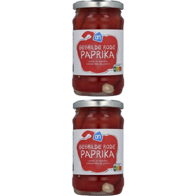 AH Gegrilde rode paprika 2-pack
