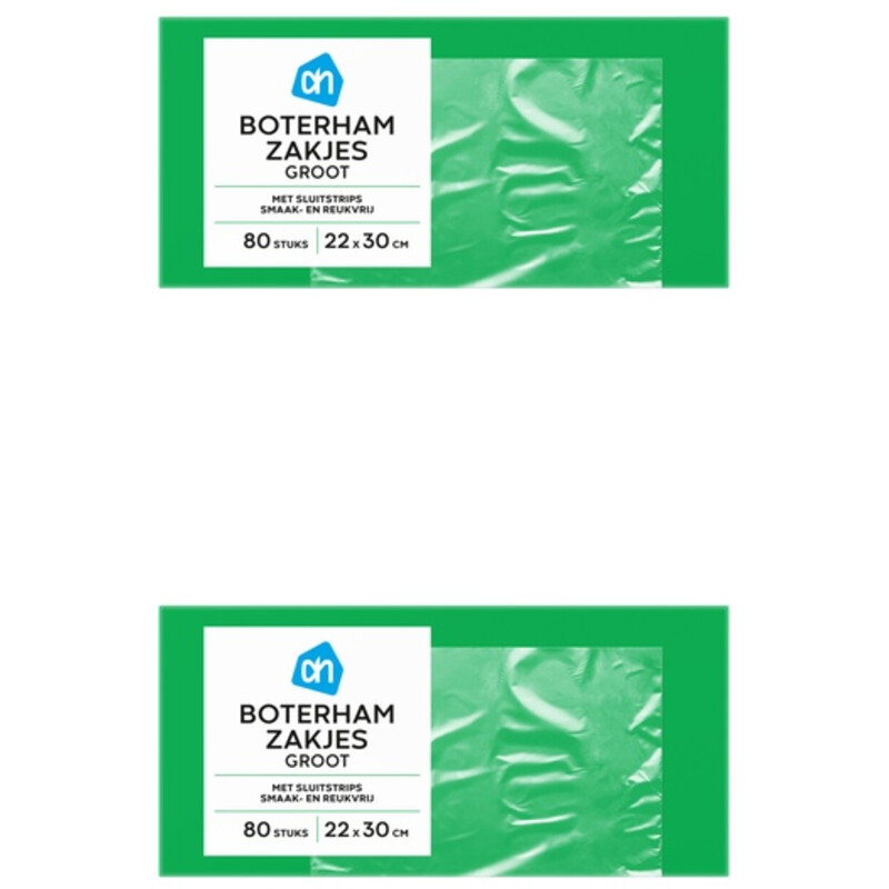 AH Boterhamzakjes 2-pack