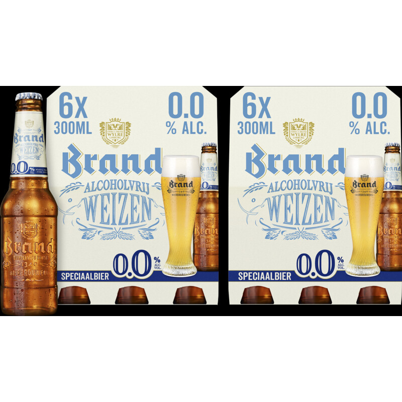 Brand Weizen 0.0 2x 6-pack