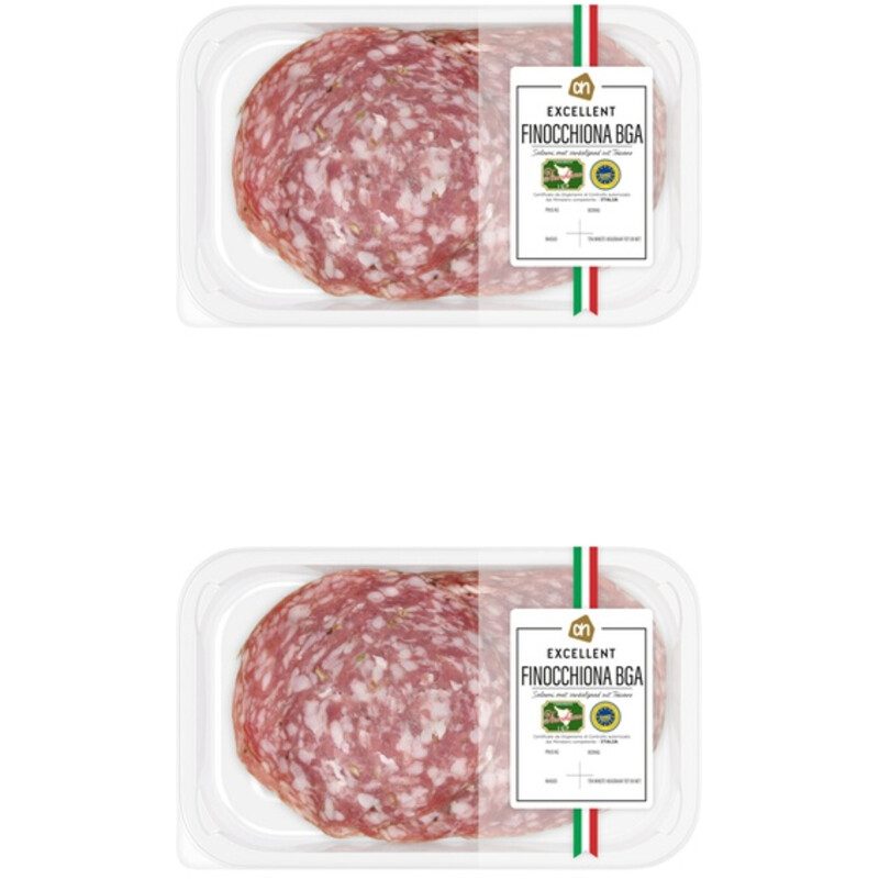 AH Excellent Salami met venkel 2-pack