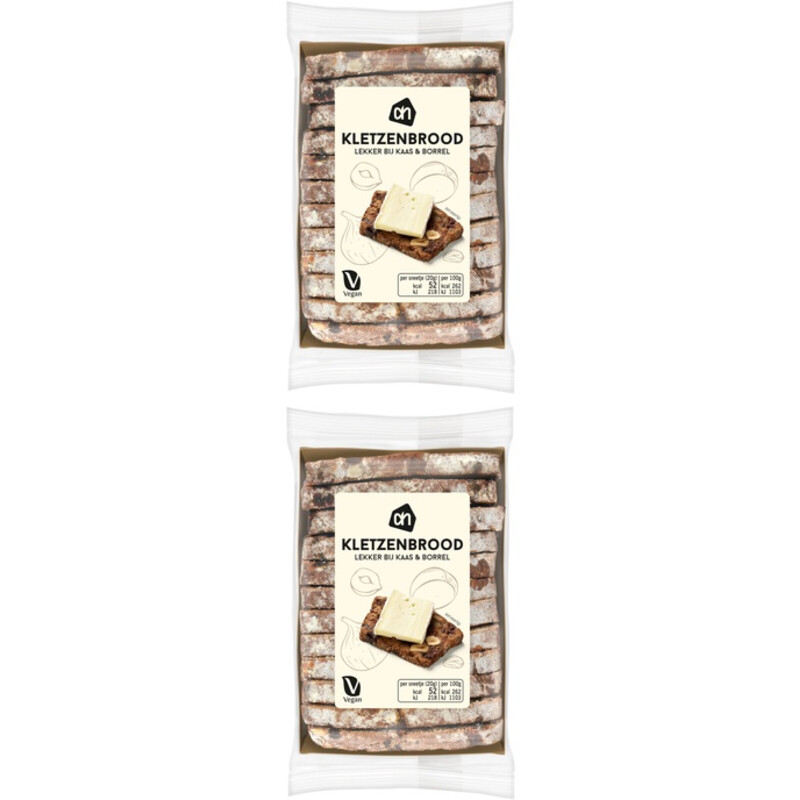 AH Kletzenbrood naturel 2-pack