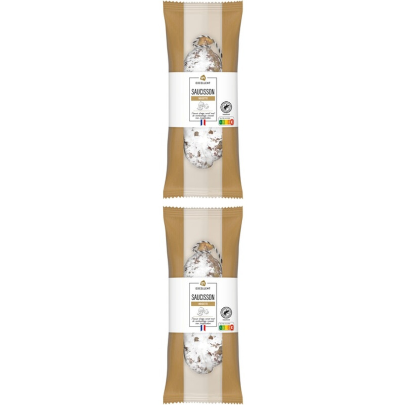 AH Excellent Saucisson sec aux noisettes 2-pack