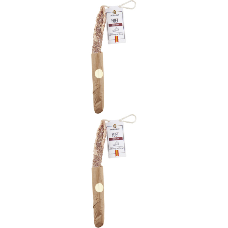 AH Excellent Fuet knoflook 2-pack