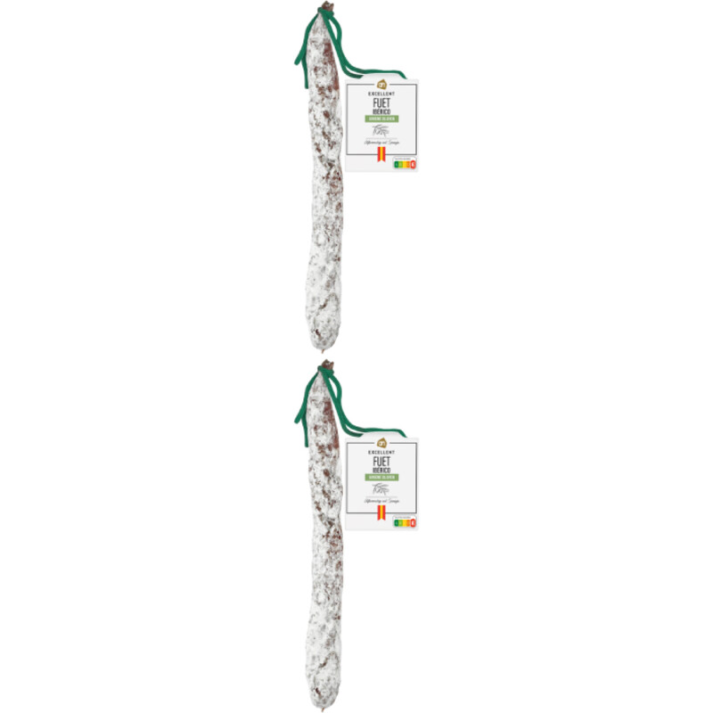 AH Excellent Fuet Iberico met olijf 2-pack