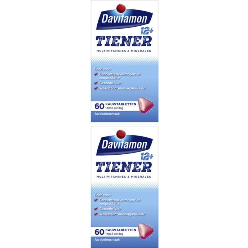 Davitamon Tiener Multivitamines 2-pack