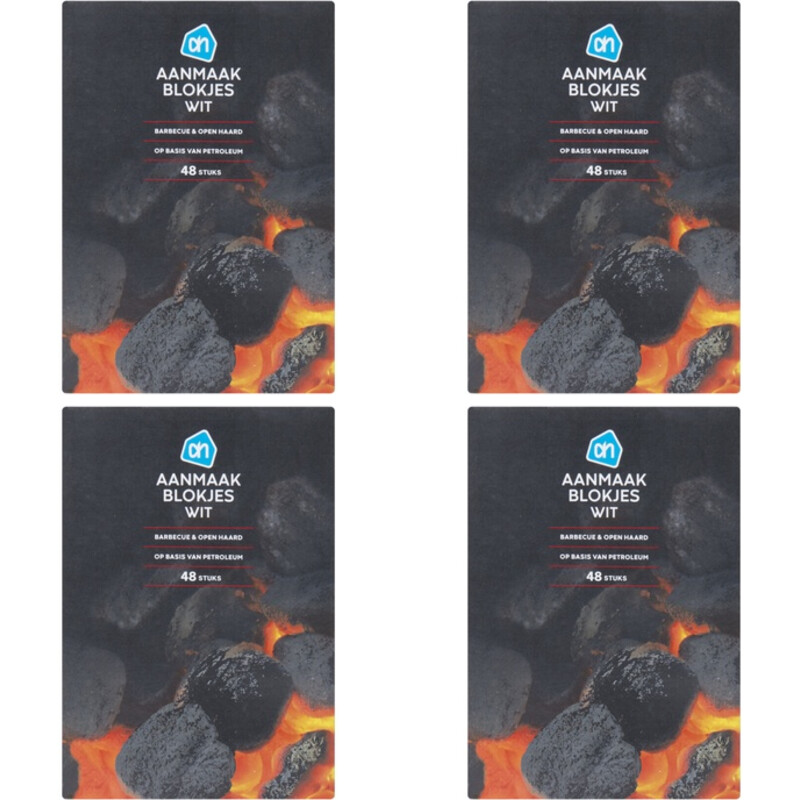 AH Aanmaakblokjes wit 4-pack