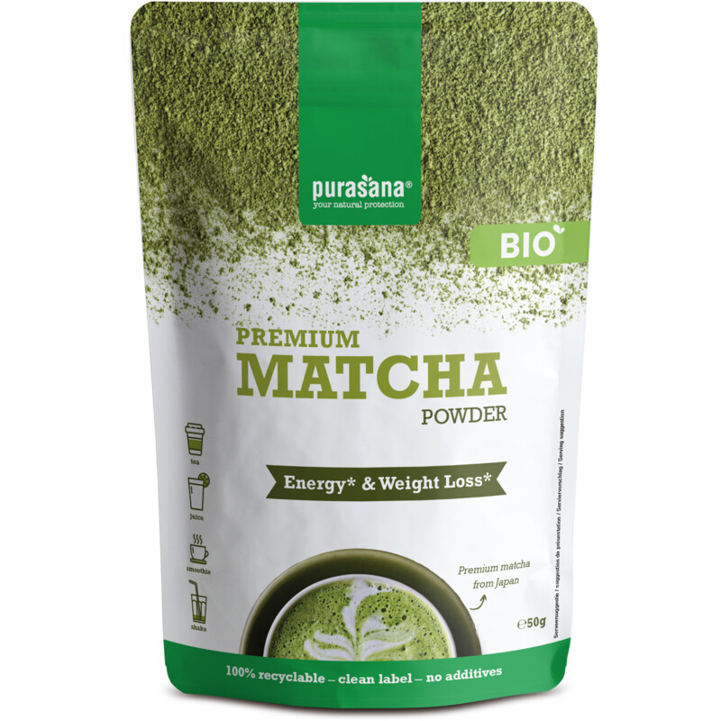 Purasana Matcha premium poeder