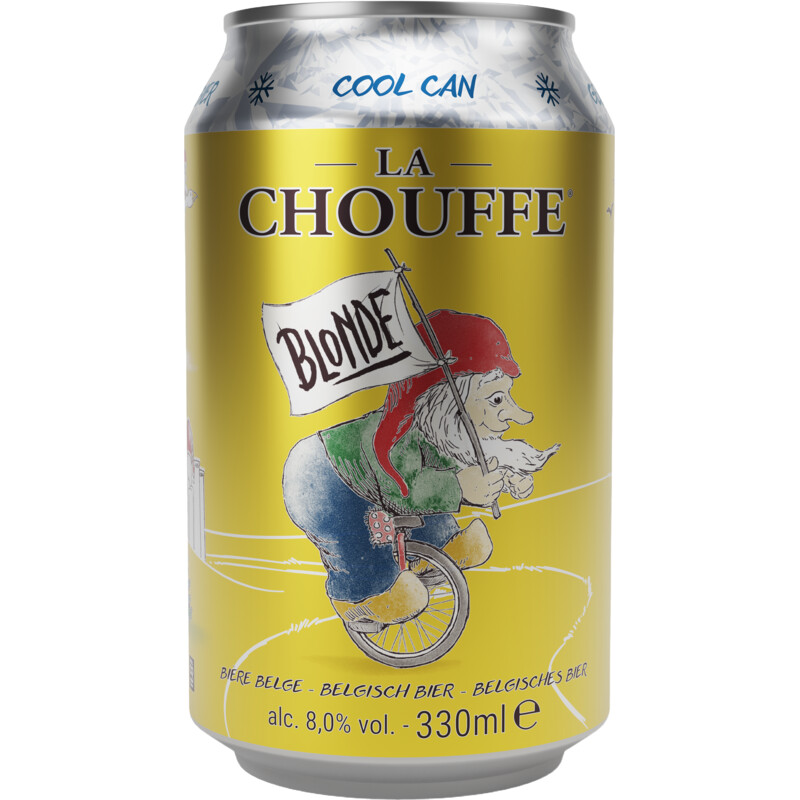 La Chouffe Blond cool can