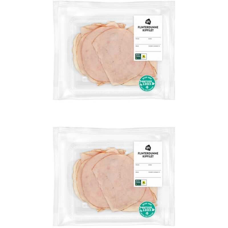 AH Scharrel flinterdunne kipfilet 2-pack
