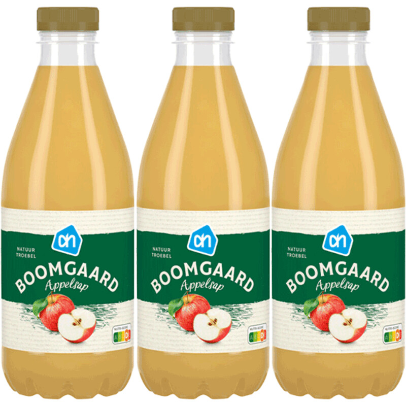 AH Boomgaard appelsap 3-pack