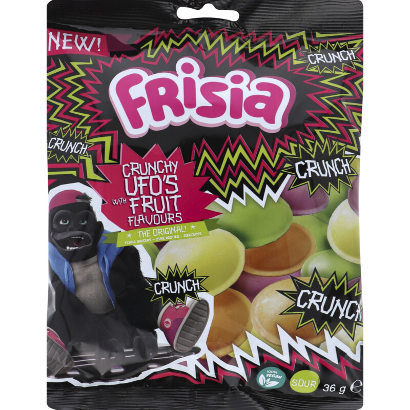 Frisia Crunchy ufo's fruit flavours